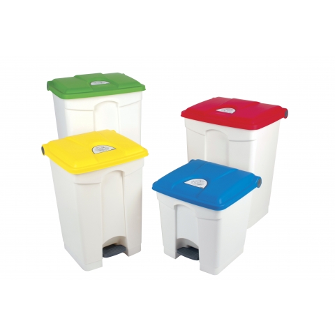 Pedal operated bins for tattooing
